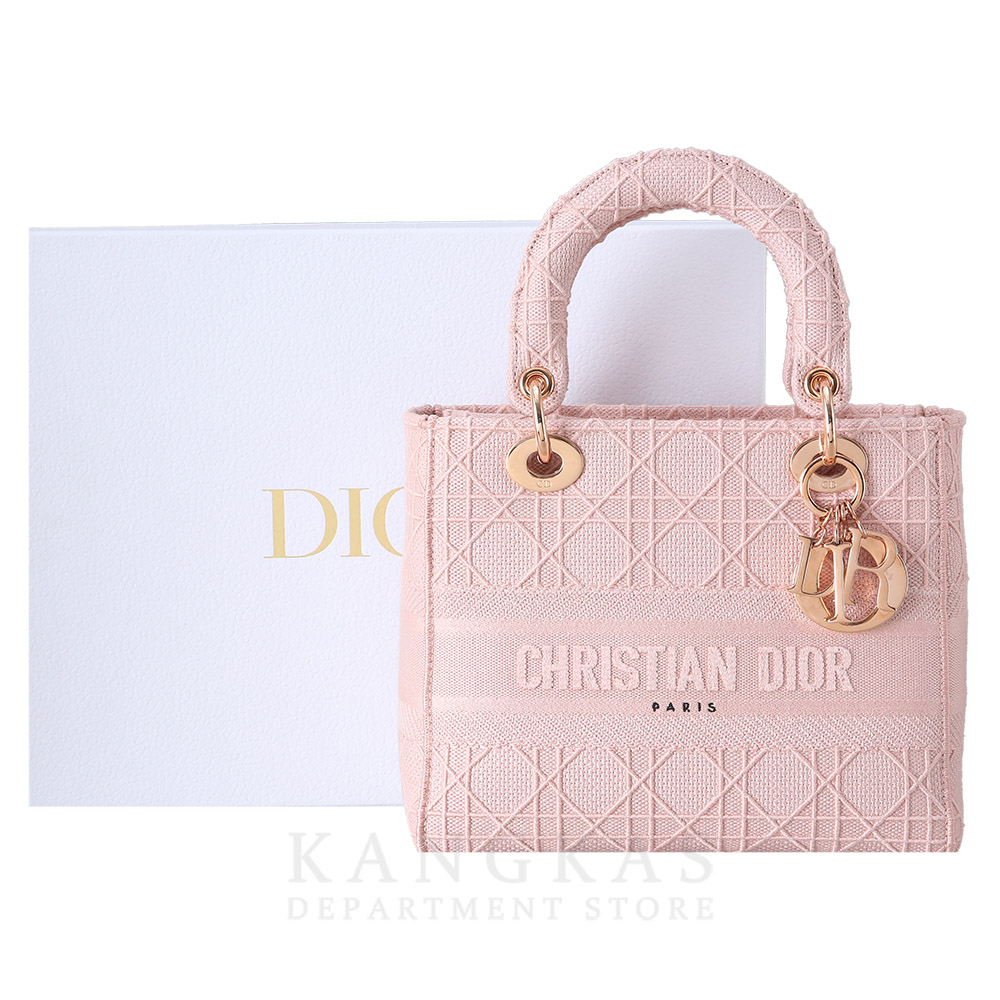 CHRISTIAN DIOR(USED)크리스찬 디올 LADY D-LITE 미디엄 백
